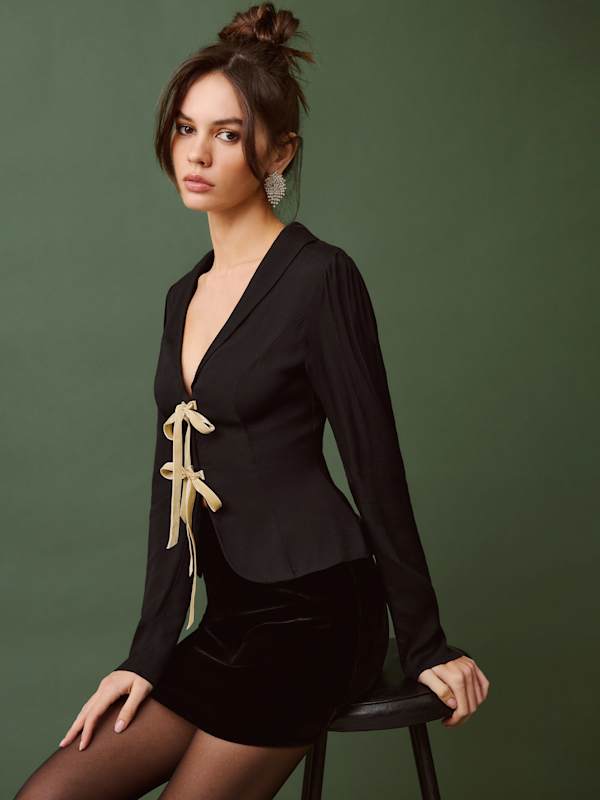 Carolyn Top - Black